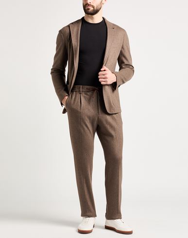 Man Suit Khaki Size 42 Cashmere