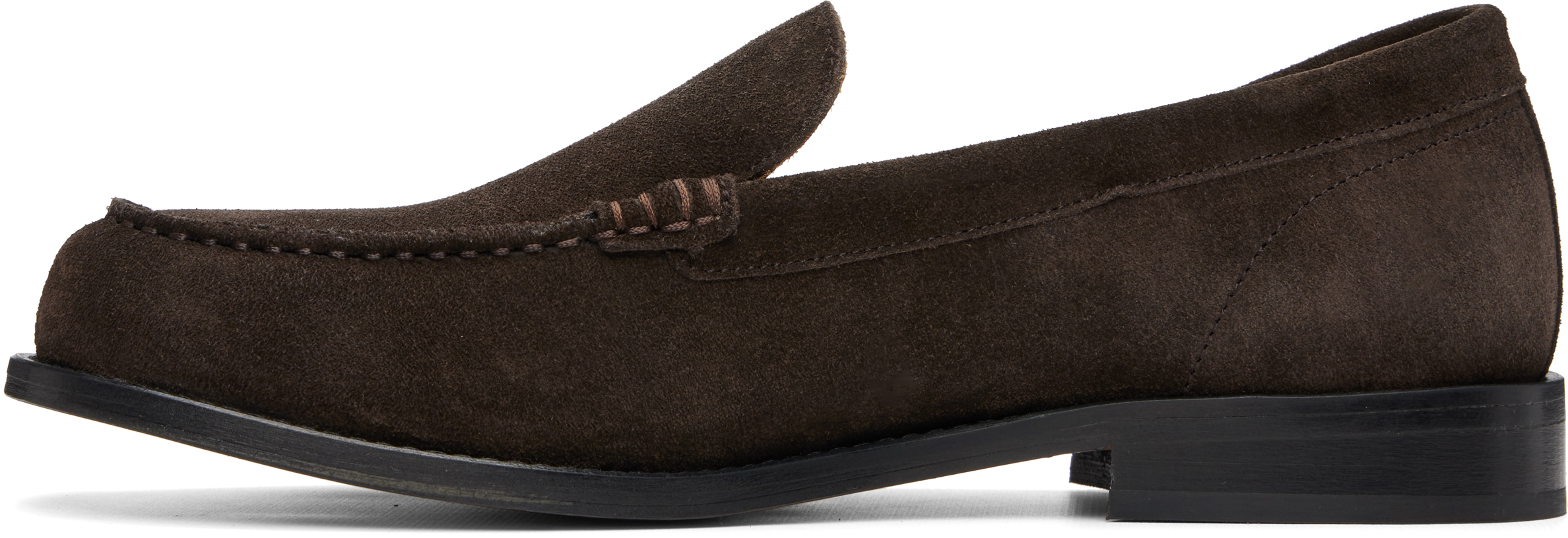 Brown Suede Loafers