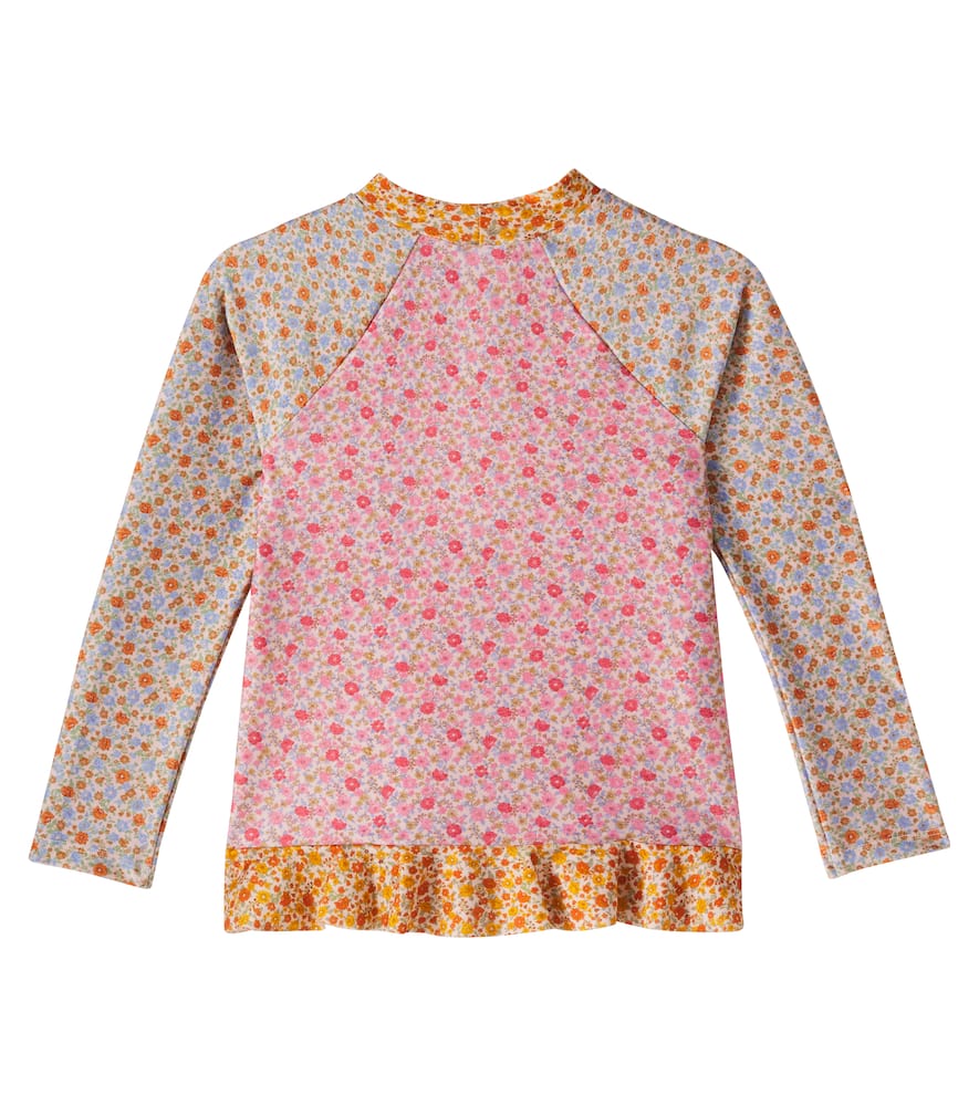 Zimmermann Kids Lucky floral rashguard top