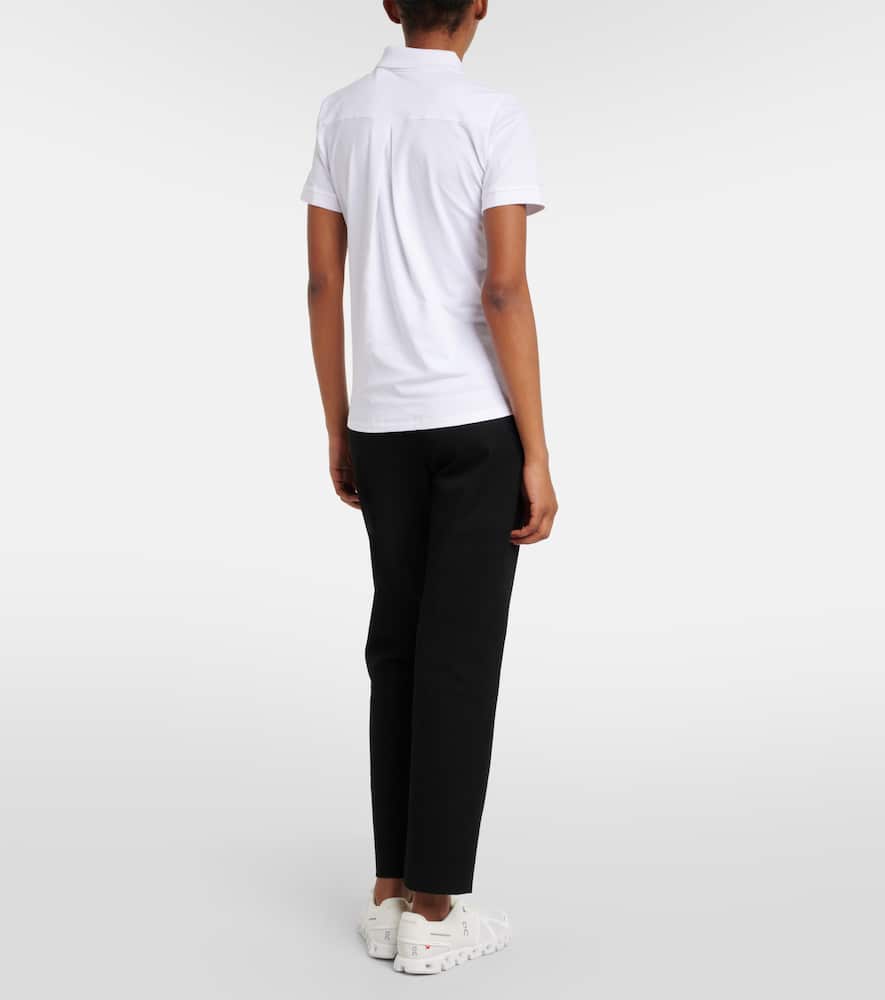 Fusalp Agathe cotton-blend polo shirt