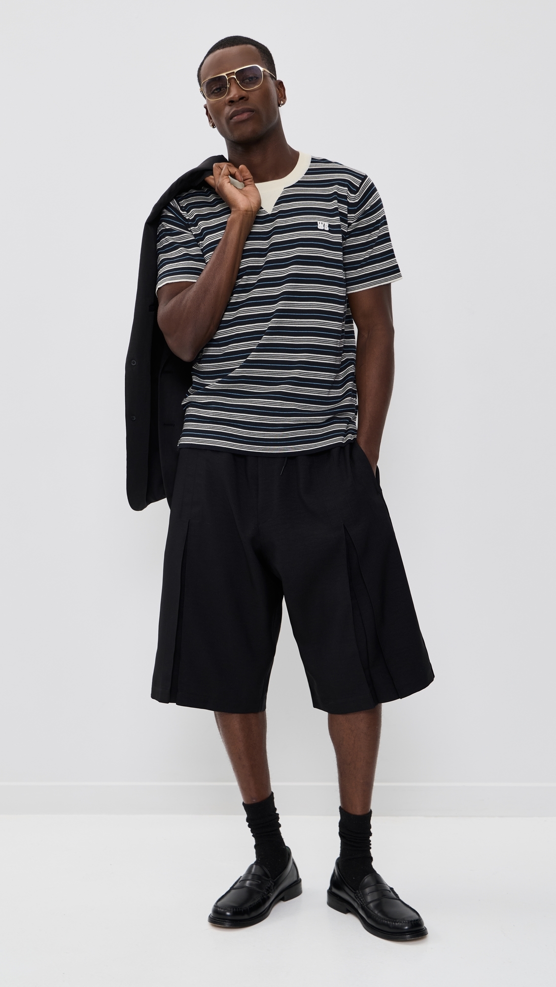 Song Tee Navy/Ivory/Blue