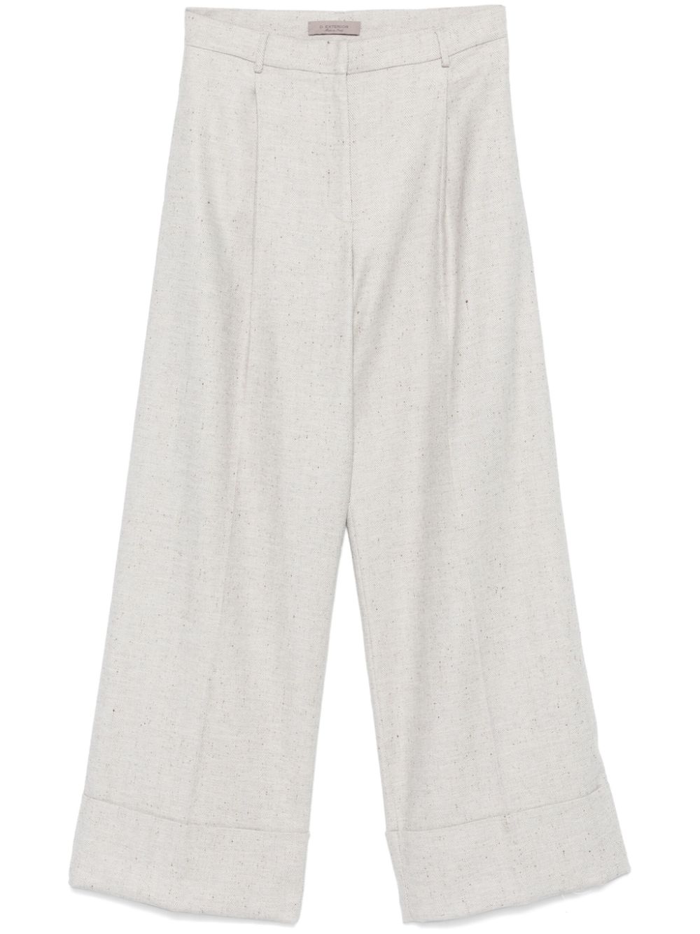 Herringbone trousers - Grey