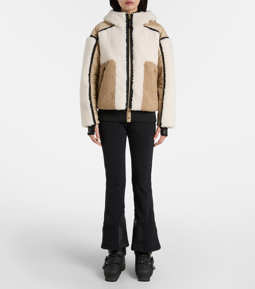 Korad hooded down ski jacket