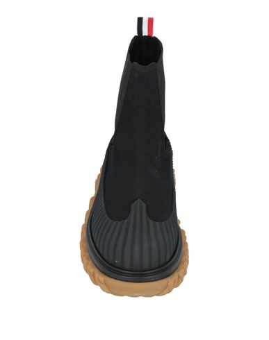 Man Ankle boots Black Size 12 Textile fibers