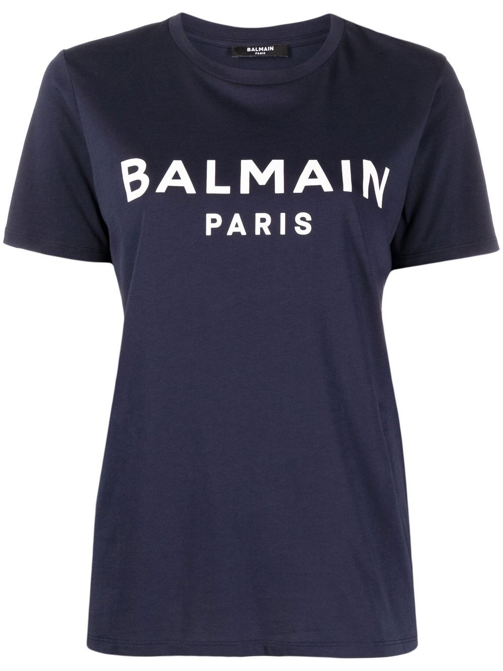 Logo-print cotton T-shirt - Blue