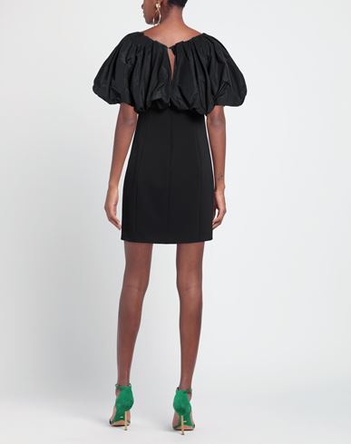 Woman Mini dress Black Size 4 Polyester, Elastane