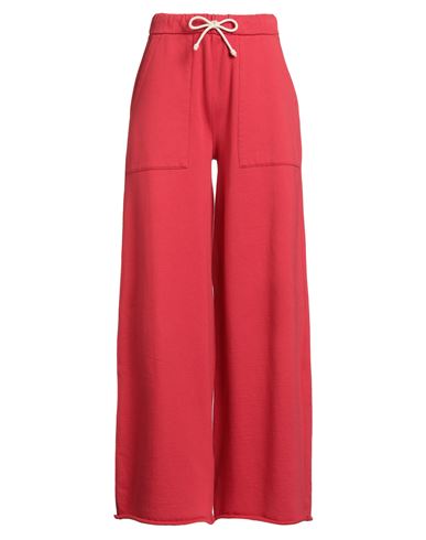 Woman Pants Red Size S Cotton