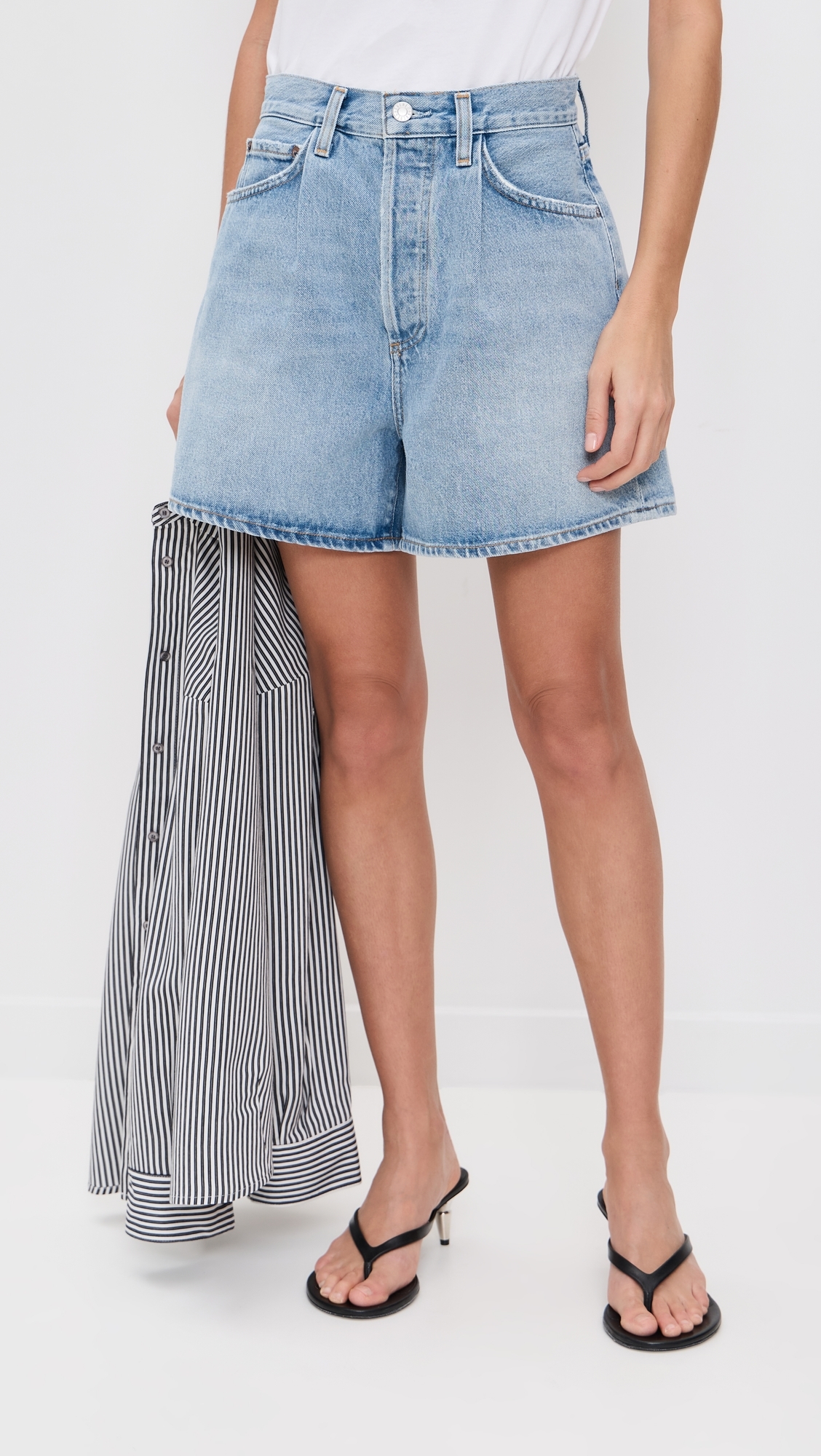 AGOLDE Rhoda Shorts Raft