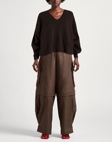 Woman Sweater Dark brown Size 3 Viscose, Wool, Polyamide, Cashmere