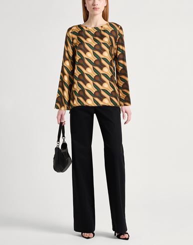 Malìparmi Woman Top Sand Size 4 Silk