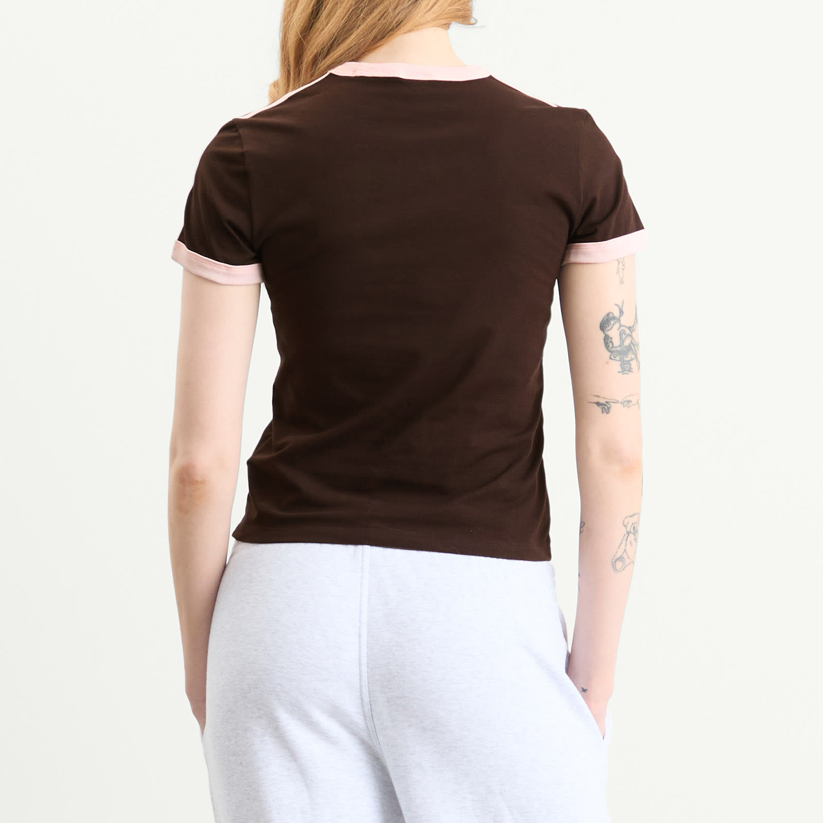 Women's 3S T-Shirt in Aurora Coffee/Sandy Pink