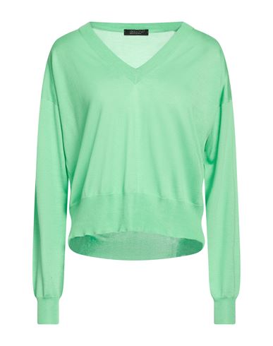 Woman Sweater Green Size 2 Silk, Cashmere