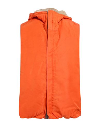 Man Vest Orange Size S Polyamide