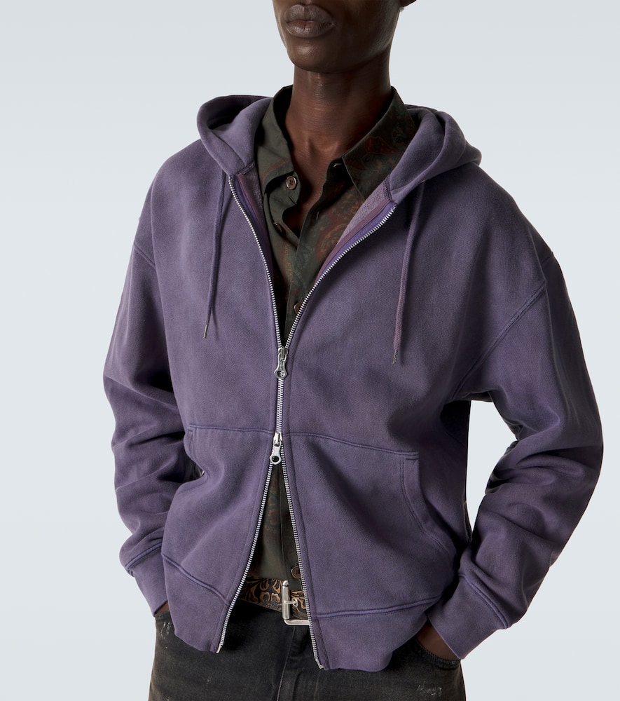 Rascal cotton fleece zip-up hoodie