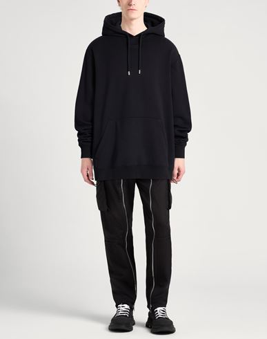 Man Sweatshirt Black Size L Cotton