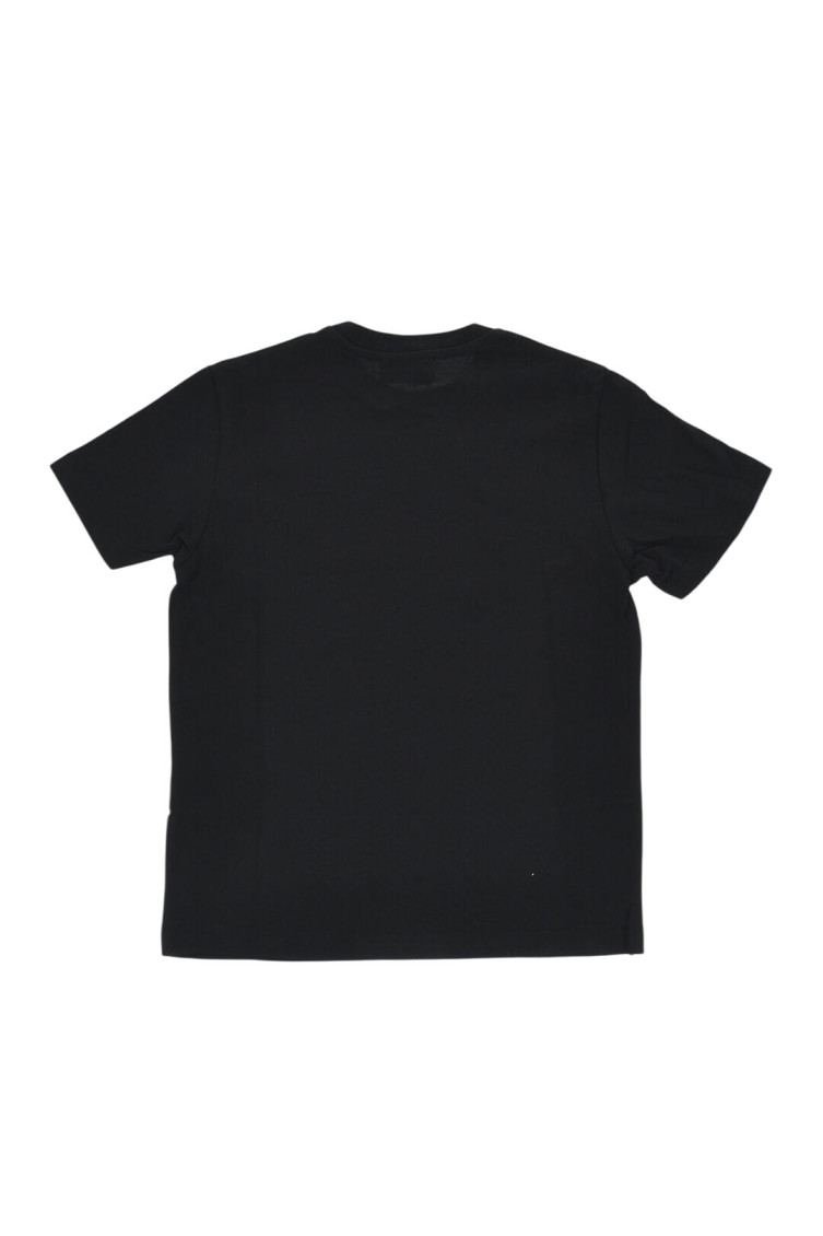 Boys Black Regular T-Shirt