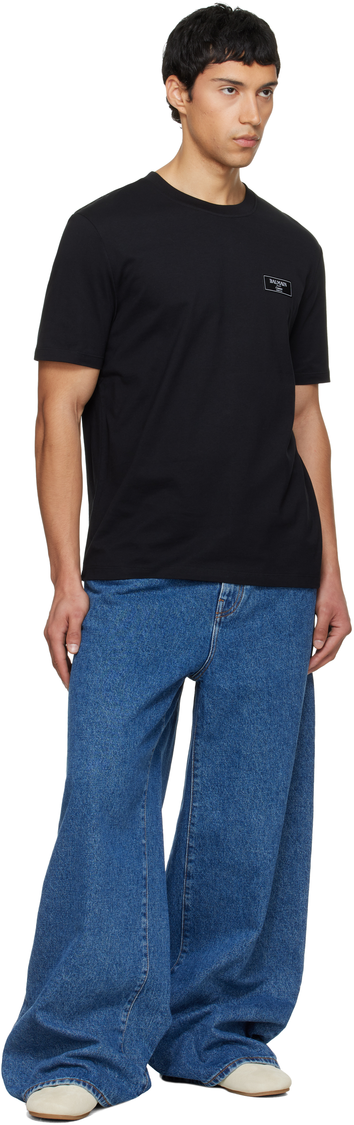 Black Couture Label T-shirt