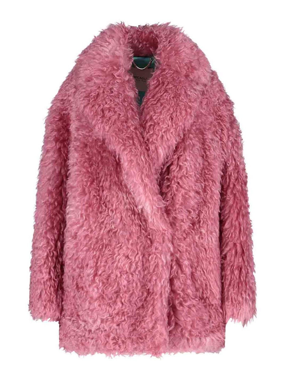 Fur effect coat