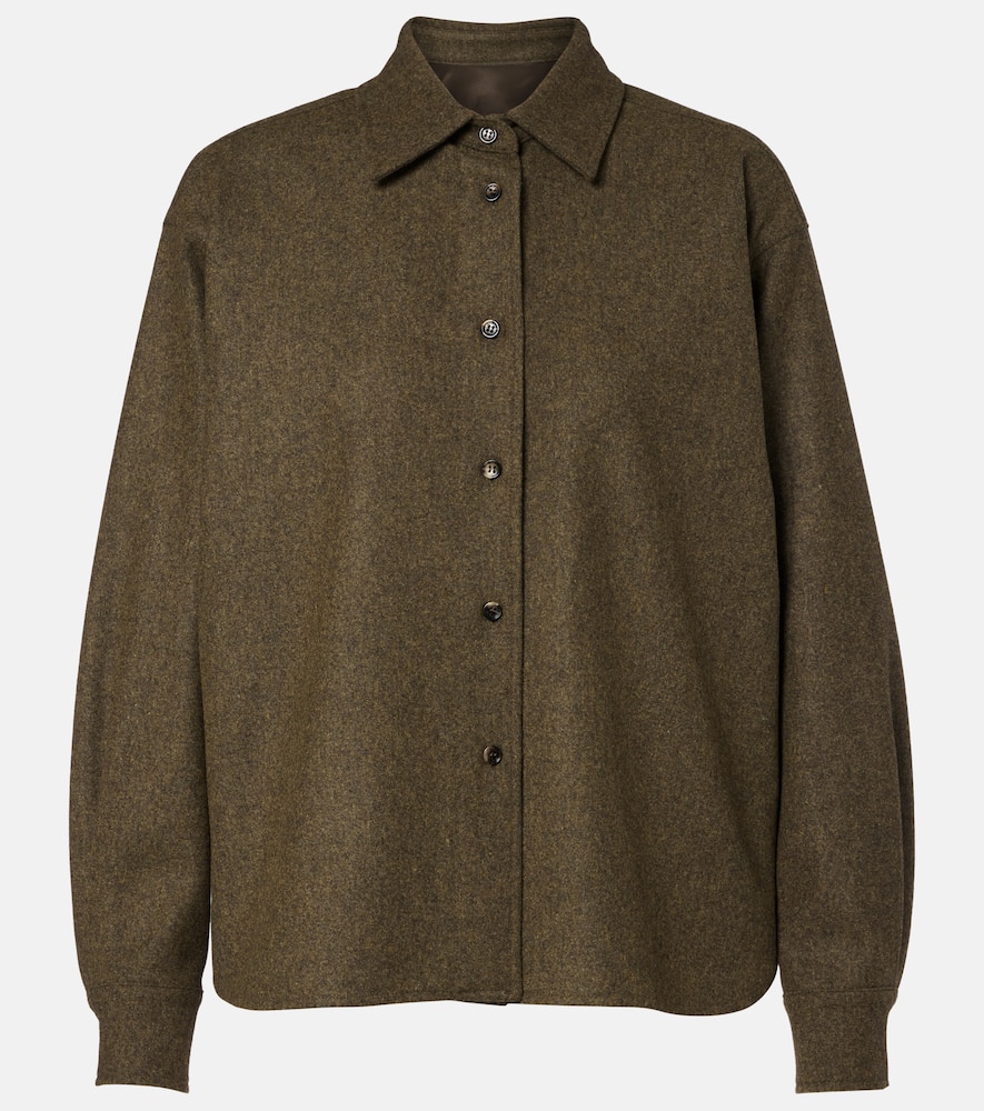 Benares wool shirt
