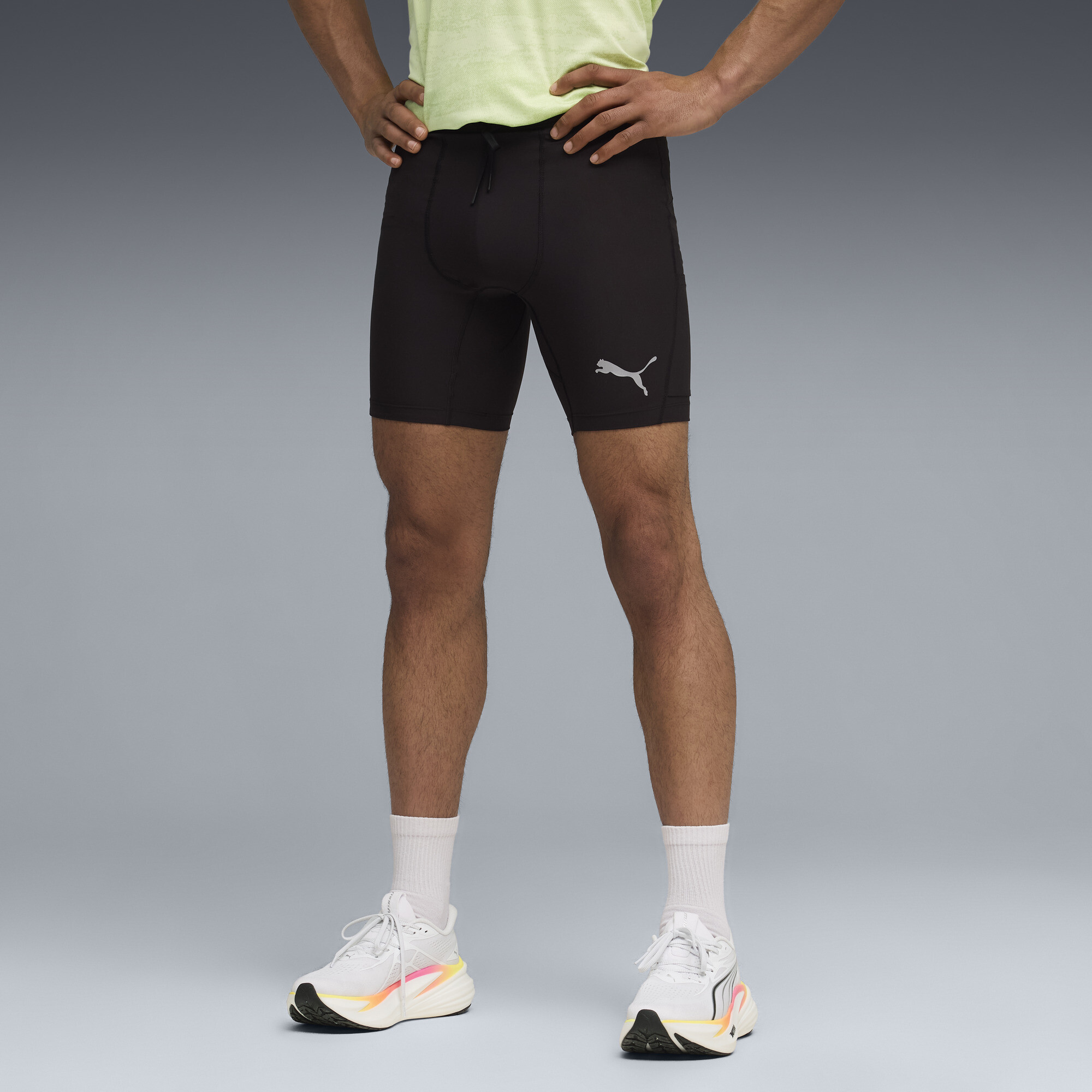 PUMA Lightspeed Men's 8" Running Half Tight in Black