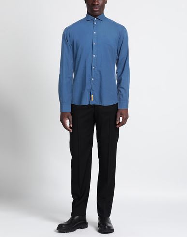 B. d.baggies Man Shirt Blue Size 3XL Cotton