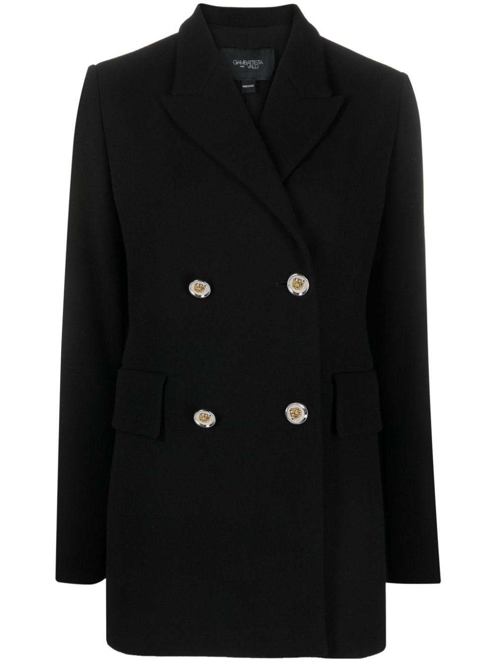 Double-breasted blazer - Black