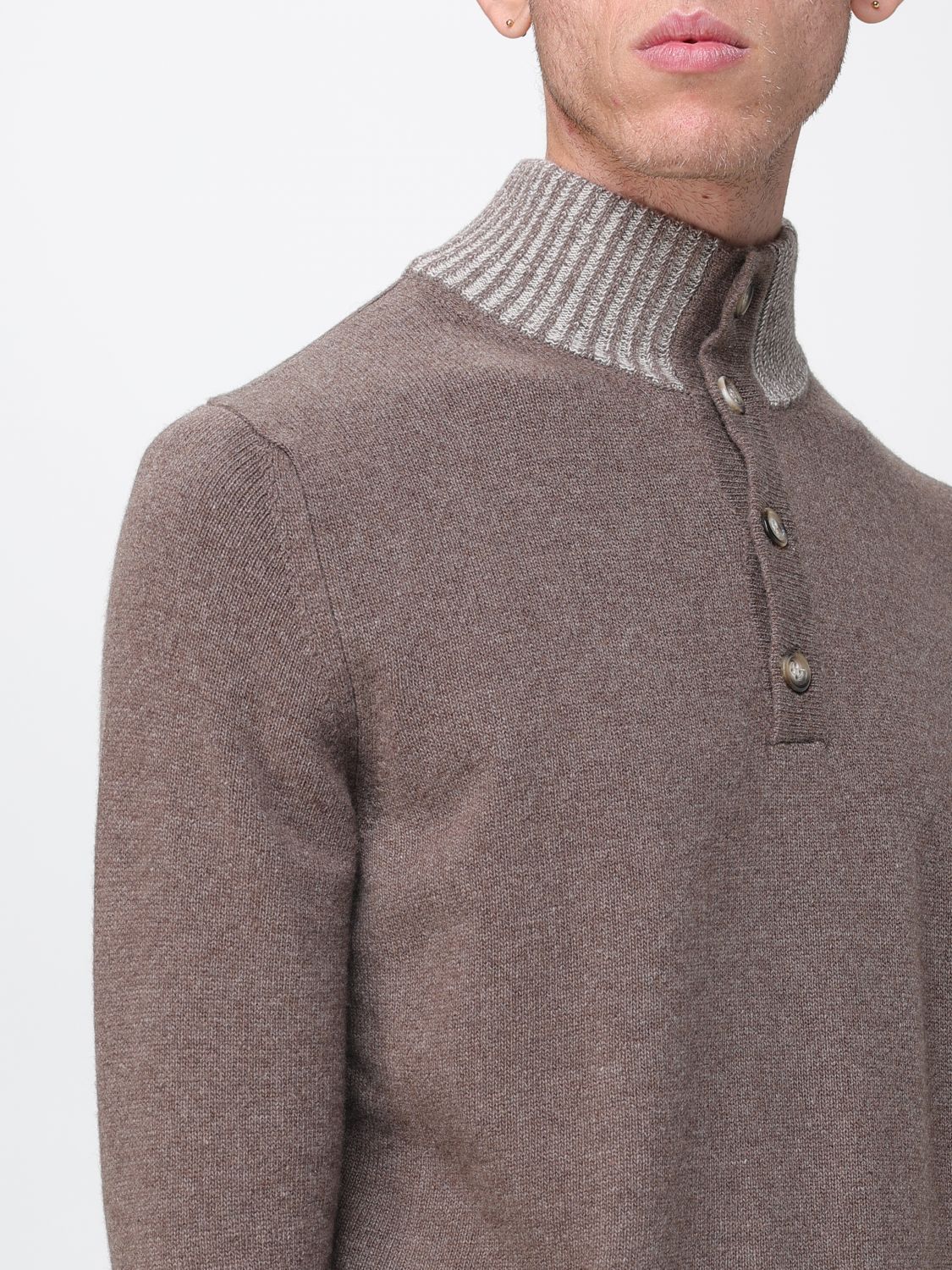 Sweater Men color Cocoa