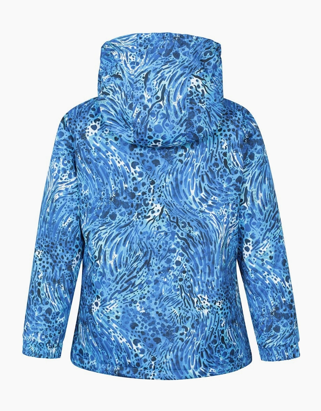 Mountain Warehouse Childrens/Kids Snowdrop Watercolour Ski Jacket - Blue - : 5 years/6 year