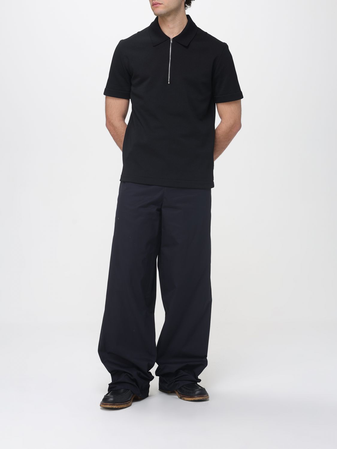 Pants Men color Blue