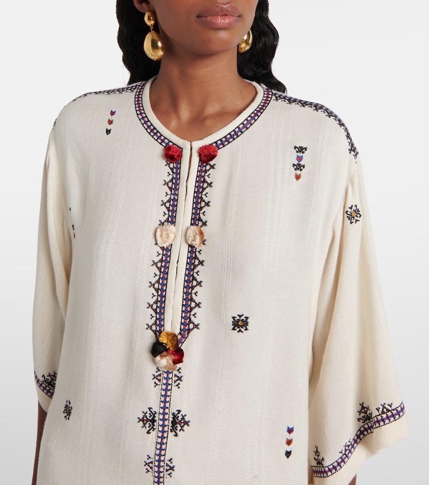 Kressy embroidered minidress