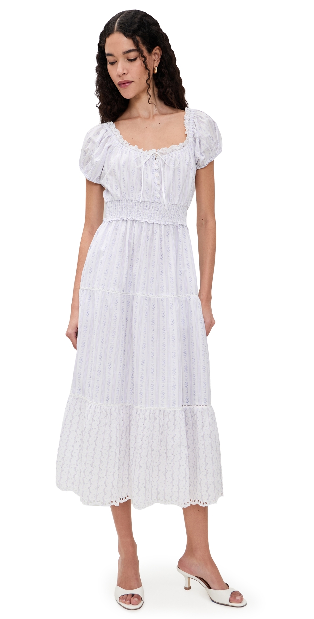 Emie Dress Sky Bonnet Blue