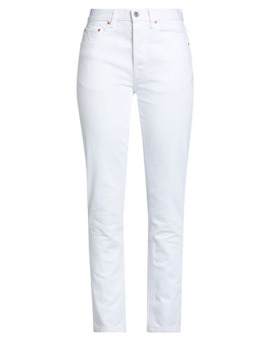 Woman Jeans White Size S Cotton
