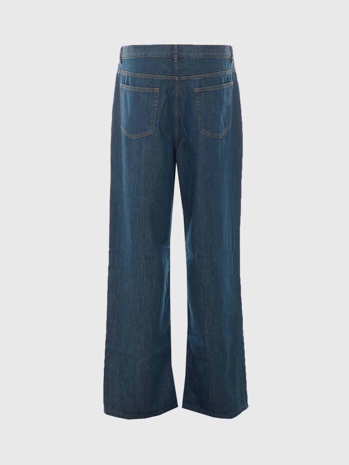 A. P.C. Jeans Men color Indigo