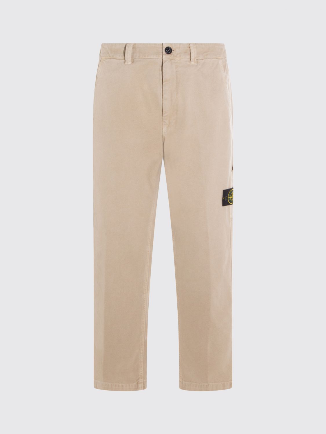 Pants Men color Beige