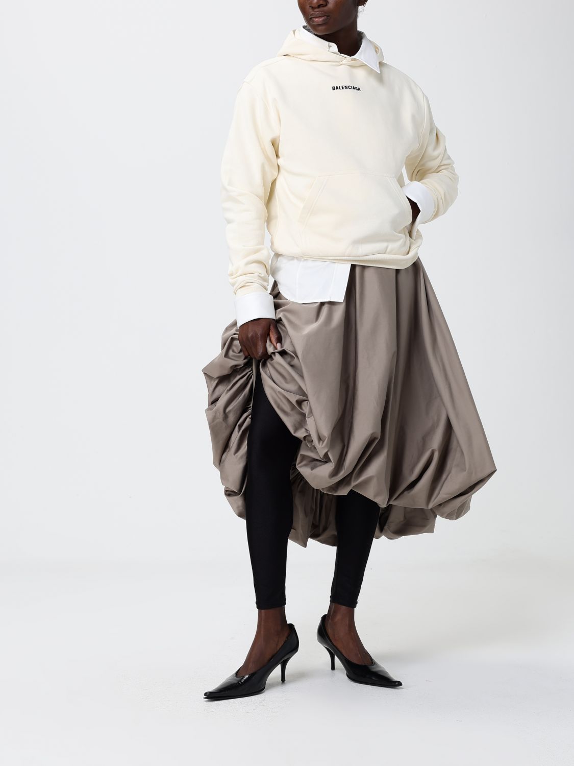 Sweatshirt Woman color Beige