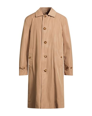 Man Overcoat & Trench Coat Camel Size 40 Polyester