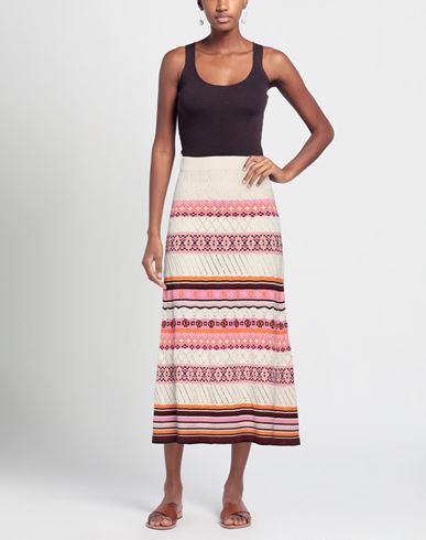Woman Midi skirt Ivory