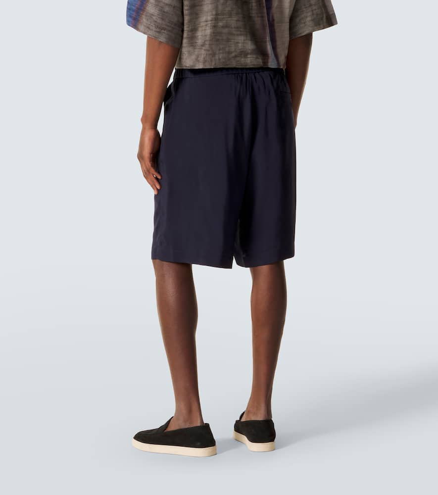 Natté Bermuda shorts