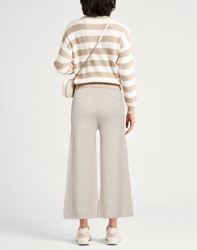 Woman Pants Beige Size 10 Cashmere, Polyamide, Polyester
