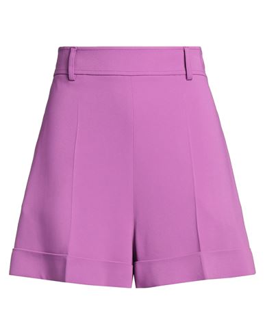 Moschino Couture Woman Shorts & Bermuda Shorts Mauve Size 4 Viscose, Elastane