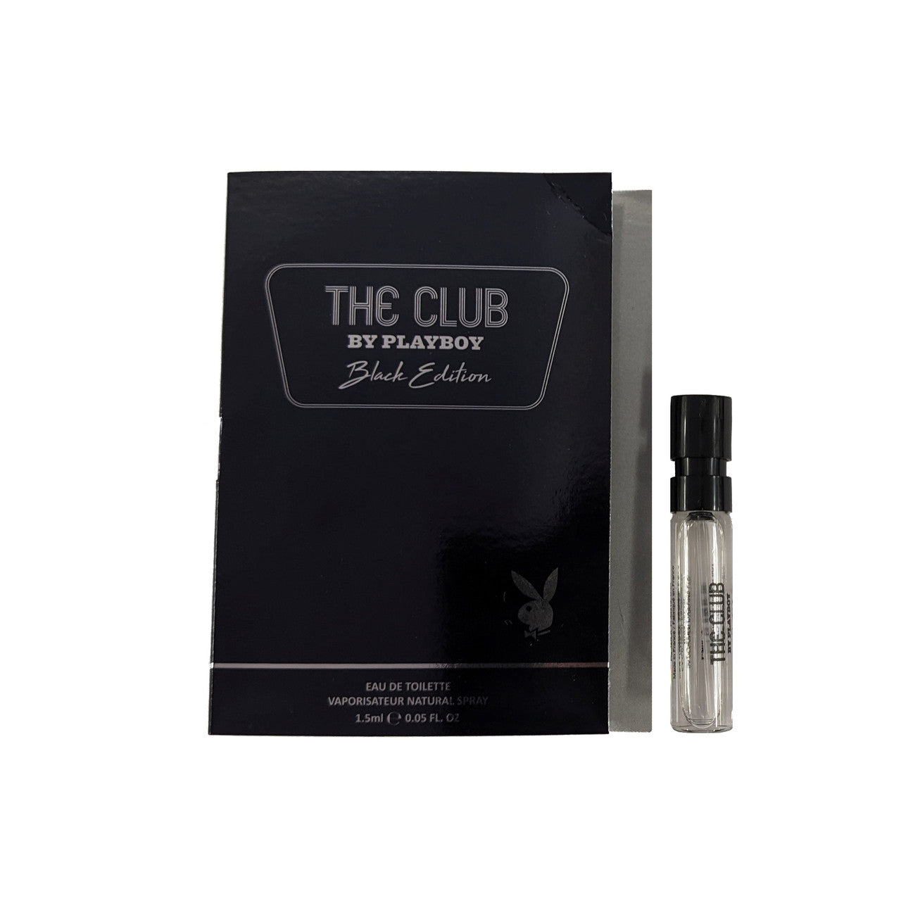 THE CLUB BLACK EDITION 0.05 EAU DE TOILETTE SPRAY VIAL FOR MEN