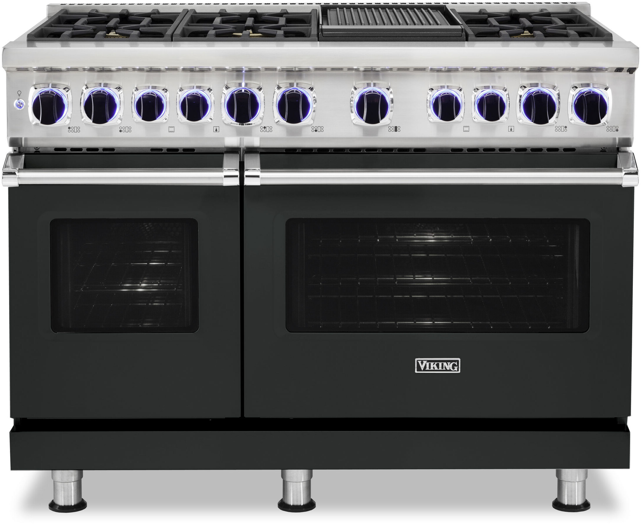 Viking 7 48" Dual Fuel Natural Gas Range VDR74826GAN