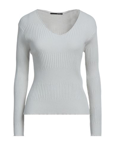 Woman Sweater Light grey Size S Viscose, Polyester
