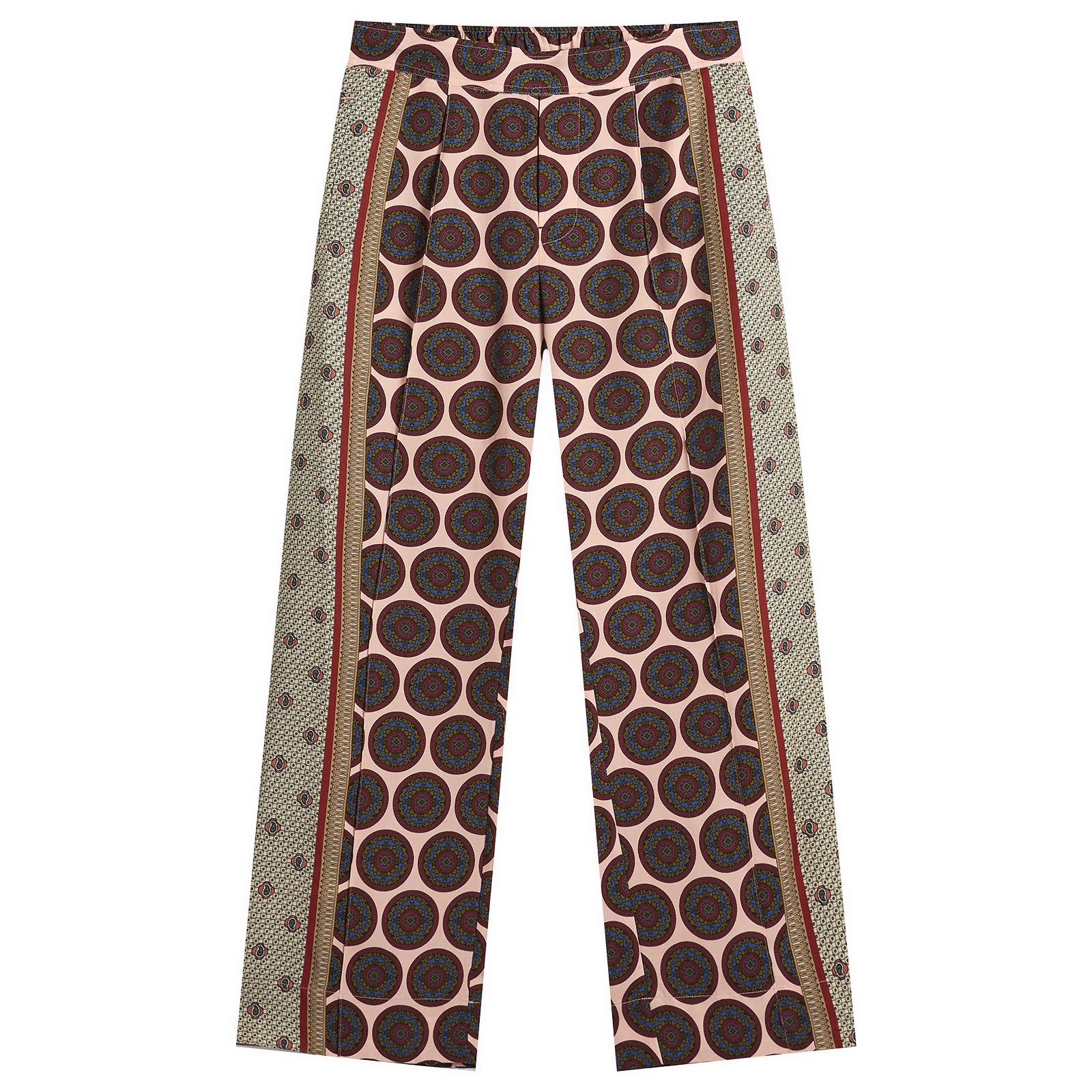 Women's TOGA Inner Print Trousers in Light Pink