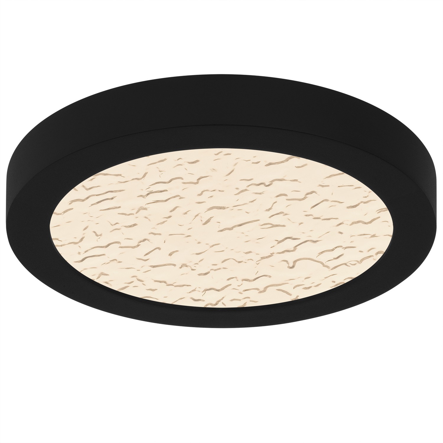 Earth Black LED Flush Mount from the Outskirts Collection