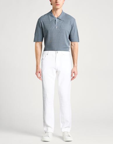 Man Pants White Size 32 Linen