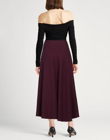 Woman Midi skirt Deep purple