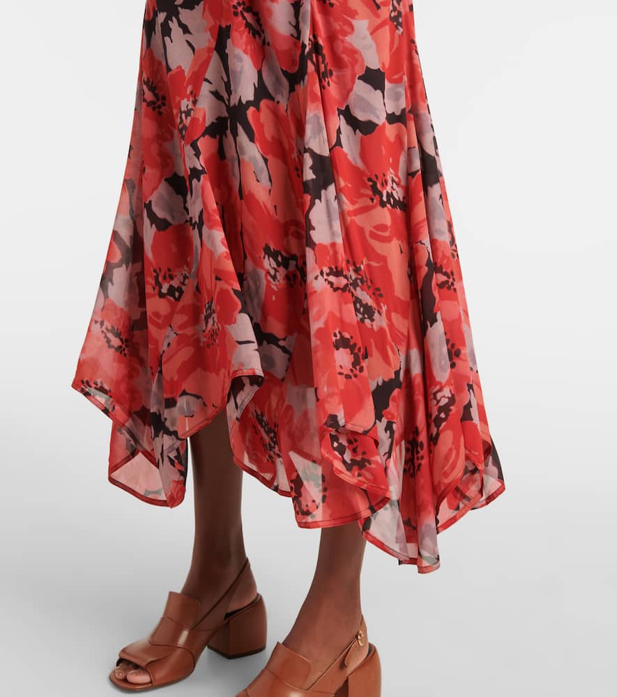 Polo Ralph Lauren Floral georgette midi dress