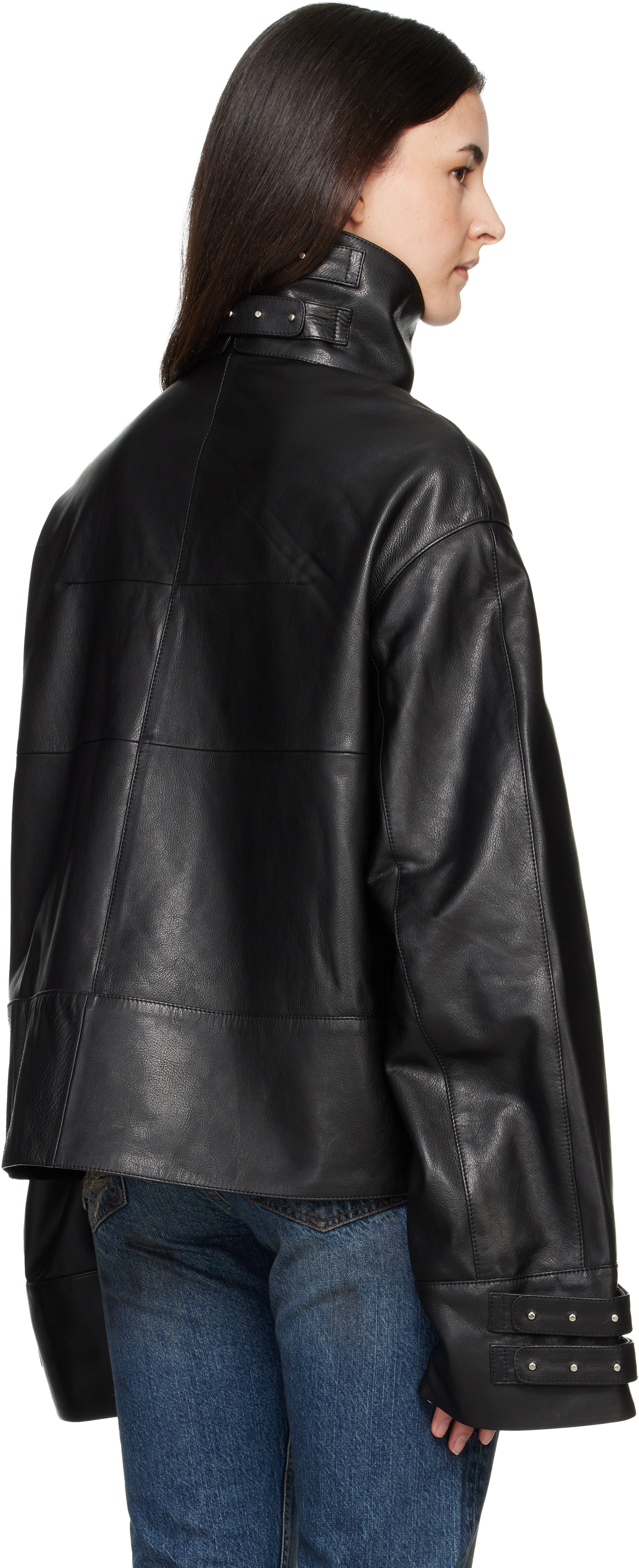 Black Parma Leather Jacket