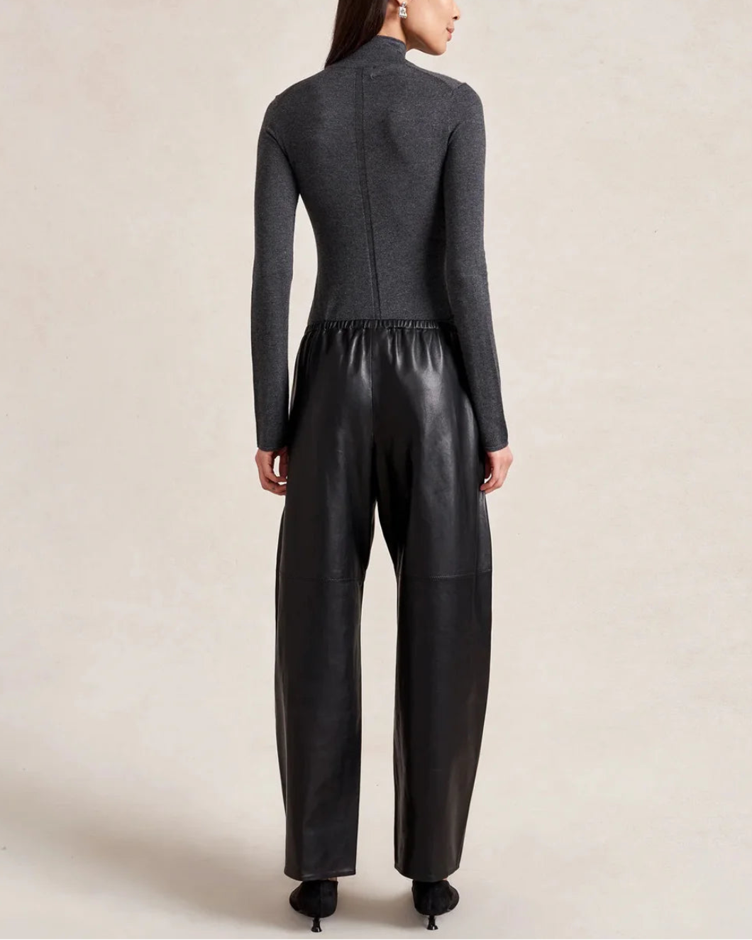 Leather Barrel Colby Pant